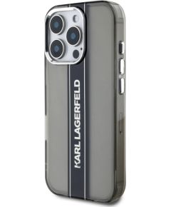 Karl Lagerfeld IML Stripe Logo Case  Aizsargapvalks priekš Apple iPhone 16 Pro Max