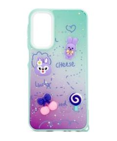 iLike Samsung  Galaxy A15 EPOXY CARTOON COVER Mint
