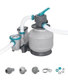 Piaskowa Pompa Filtrująca do basenów BESTWAY 8327 l/h + Złączki + Węże