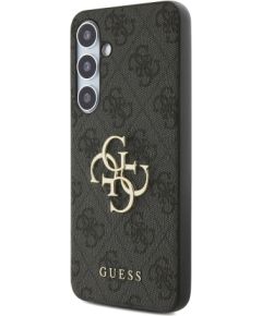 Guess PU 4G Metal Logo Case Чехол для Samsung Galaxy S24 FE