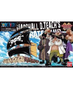 Bandai ONE PIECE GRAND SHIP COLLECTION MARSHALL D.TEACH'S PIRATE SHIP