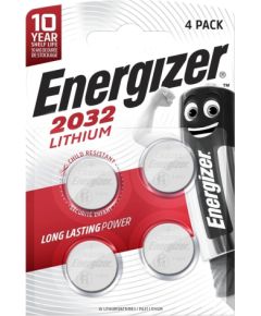 BATERIA ENERGIZER SPECJALISTYCZNA CR2032, 4 sztuki, 3V, ECO
