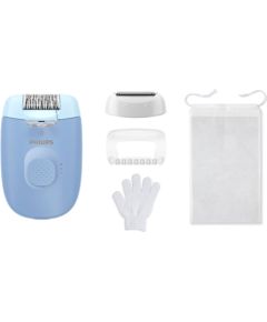 PHILIPS BRE247/00 4000.sērijas epilators ar vadu, zils
