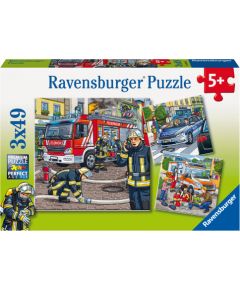 Ravensburger Puzzle 3x49 pc Rescue Service
