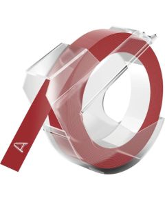 Dymo 3D этикетка 9 мм 3 м Glossy, красная