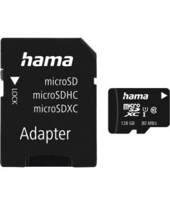 Hama 00124158 microSDXC 128GB Class 10 UHS-I
