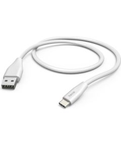 Hama 00201596 Charging Cable, USB-A - USB-C 1.5m white