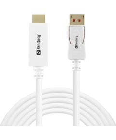 Sandberg 509-16 DisplayPort 1.4-HDMI 4K60Hz 2m