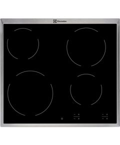 Electrolux EHF16240XK Vitroceramic, Number of burners/cooking zones 4, Black