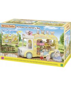 Epoch Sylvanian Families - Rainbow Fun Kindergarten Bus (5744) (Nedaudz boj.iepak.)