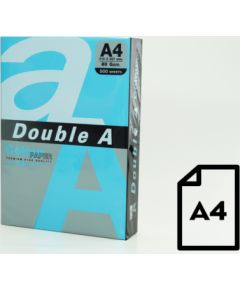 Colour paper Double A, 80g, A4, 500 sheets, Deep Blue