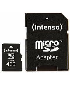MEMORY MICRO SDHC 4GB C4/3403450 INTENSO