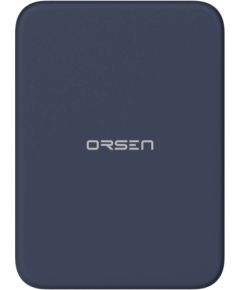 Orsen EW50 Magnetic Wireless Power Bank for iPhone 12 and 13 4200mAh blue
