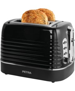 Petra PT5573BLKVDE Oscuro 2 slice toaster