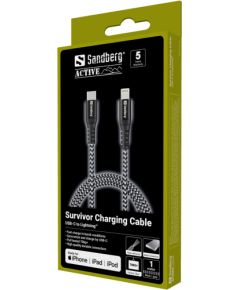 Sandberg 441-55 Survivor USB-C to Lightning 1M