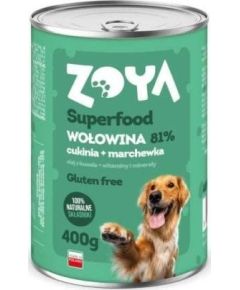 Dolina Noteci ZOYA Wołowina - Superfood - Karma mokra dla psów - 400g