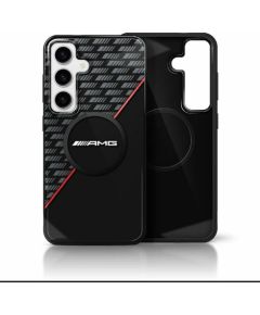 AMG Double Layer Rhombs MagSafe Aizsargapvalks Priekš Samsung Galaxy S25