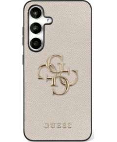 Guess Grained Big 4G Logo Small Classic Logo Aizsargapvalks priekš Samsung Galaxy S25