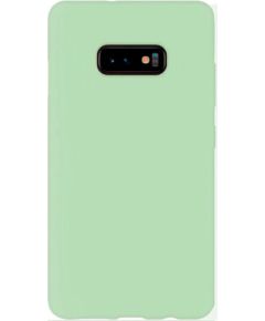 Evelatus Samsung  Galaxy S10e Nano Silicone Case Soft Touch TPU Mint