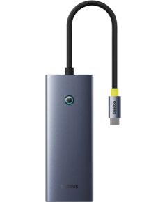 USB C spraudnis - 6 veidu savienotāji ( HDMI 4K@60Hz*1+USB3.1*2+USB-C3.1*1+USB2.0*1+PD*1+RJ45*1 ) UltraJoy BASEUS