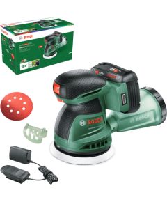 Ekscentra slīpmašīna Bosch UniversalOrbit 18V-20; 18 V; 1x2,0 Ah akum.