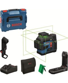 Krustveida lāzera nivelieris Bosch GLL 12V-100-33 CG Professional; ar koferi
