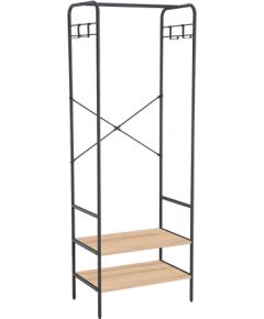 Hallway self HANNES 64x40xH180cm, rustic melamine