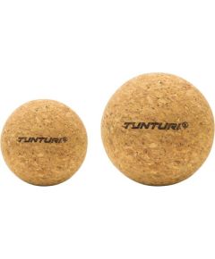 Tunturi korķa masāžas bumbiņu komplekts, 2gb Fitnesa bumbas