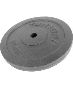 Tunturi Plate Black 15.0kg, Single
