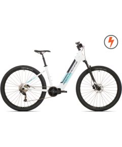Elektriskais velosipēds Rock Machine 29 Storm INT e70-29 Lady balts (L)