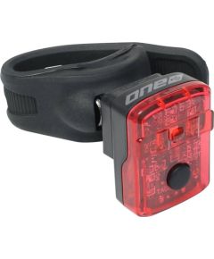 Velosipēda aizmugurējais lukturis Rock Machine R.Light 30 USB Black/Grey