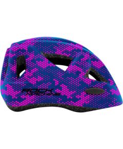 Aizsargķivere Rock Machine Racer Purple XS/S (48-52 cm)