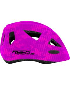 Aizsargķivere Rock Machine Racer Pink XS/S (48-52 cm)