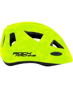 Aizsargķivere Rock Machine Racer Green XS/S (48-52 cm)
