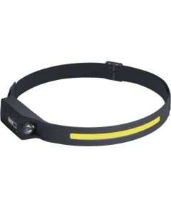 COB LED uzlādējams galvas lukturis, 380 lm, Li-Pol 1200 mAh, EMOS