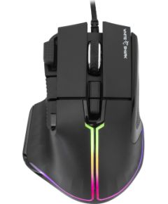 White Shark GM-9006 MARROK Black RGB / 12.000 dpi