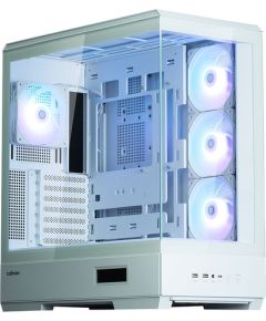 Zalman P50 DS  White, ARGB Fan x4