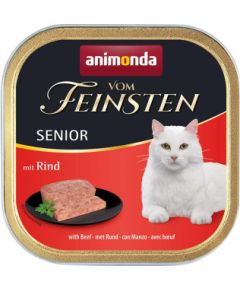 ANIMONDA Vom Feinsten Senior Beef - wet cat food - 100g