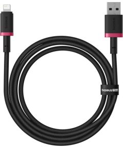 Baseus Dura Type A to IP 2.4A fast charging cable Black, Red