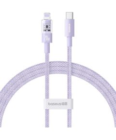 Baseus Gem USB-C to iP fast charging cable 1 m 20 W Purple