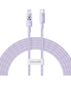 Baseus Gem USB-C to iP fast charging cable 2 m 20 W Purple