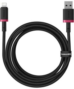 Baseus Dura Type A to IP 2.4A 2 m fast charging cable Black, Red