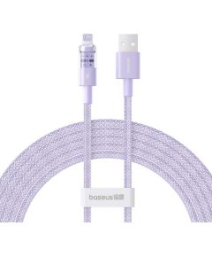 Baseus Gem USB to IP 2.4A fast charging cable 2 m Purple