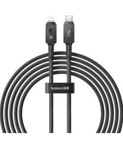 Baseus Unbreakable USB C to iP cable 2 m 20 W Black