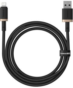 Baseus Dura Type A to IP 2.4A fast charging cable Black, Gold