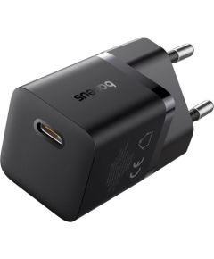 Baseus P10110909113-01 USB-C GaN5 mini 25W mains charger Black