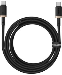 Baseus Dura Type C to Type C 100 W fast charging cable 2 m Black, Gold