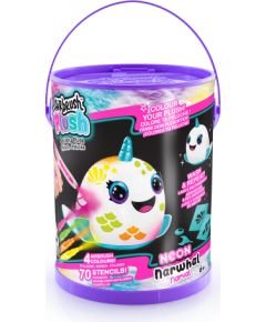 AIRBRUSH Plush мягкий питомец с аэрографом Неон в банке