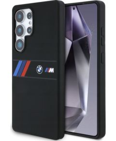 BMW Silicone Middle Tricolor Stripes MagSafe Aizsargapvalks Priekš Samsung Galaxy S25 Ultra