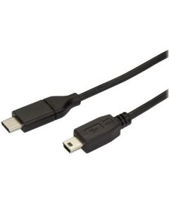 StarTech.com USB C-Mini USB kabelis - 6 pēdas | 2m - M|M - USB 2.0 - Mini USB vads - USB C-Mini B kabelis - USB tipa C-Mini USB (USB2CMB2M) - USB-C kabelis - 2 m